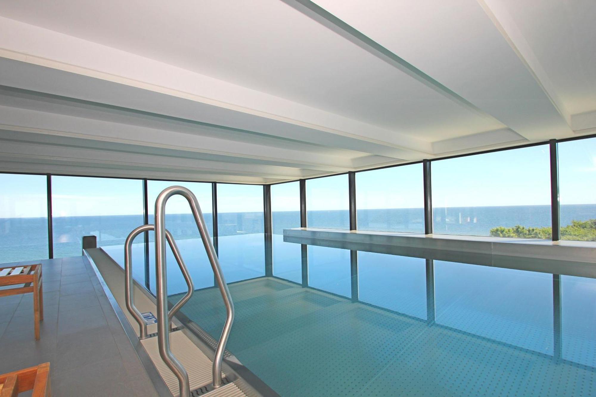 Pool Und Sauna Mit Meerblick, Direkt An Der Seebruecke - First Sellin Fewo 3 8 외부 사진