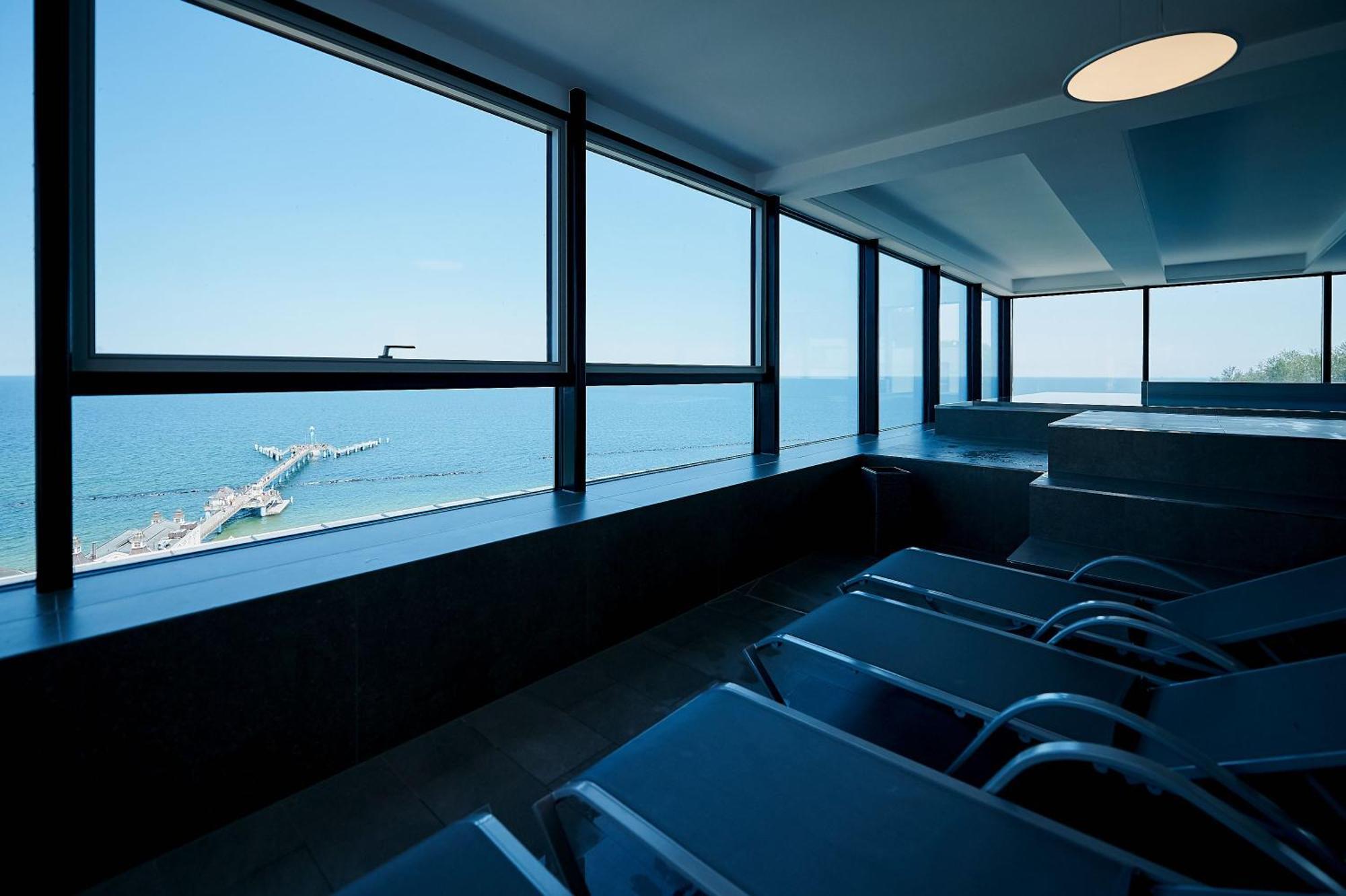 Pool Und Sauna Mit Meerblick, Direkt An Der Seebruecke - First Sellin Fewo 3 8 외부 사진