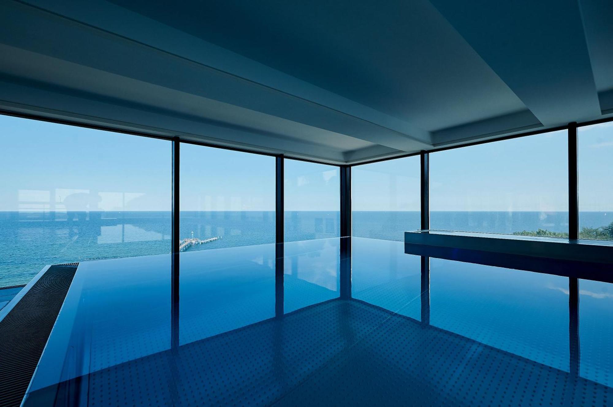 Pool Und Sauna Mit Meerblick, Direkt An Der Seebruecke - First Sellin Fewo 3 8 외부 사진